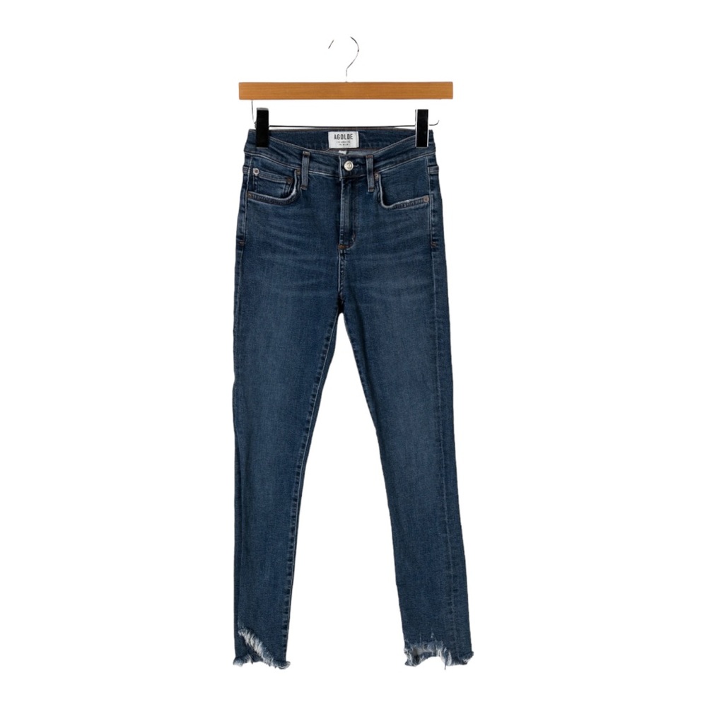 AGOLDE Mid-Rise Skinny Jeans | Size 24